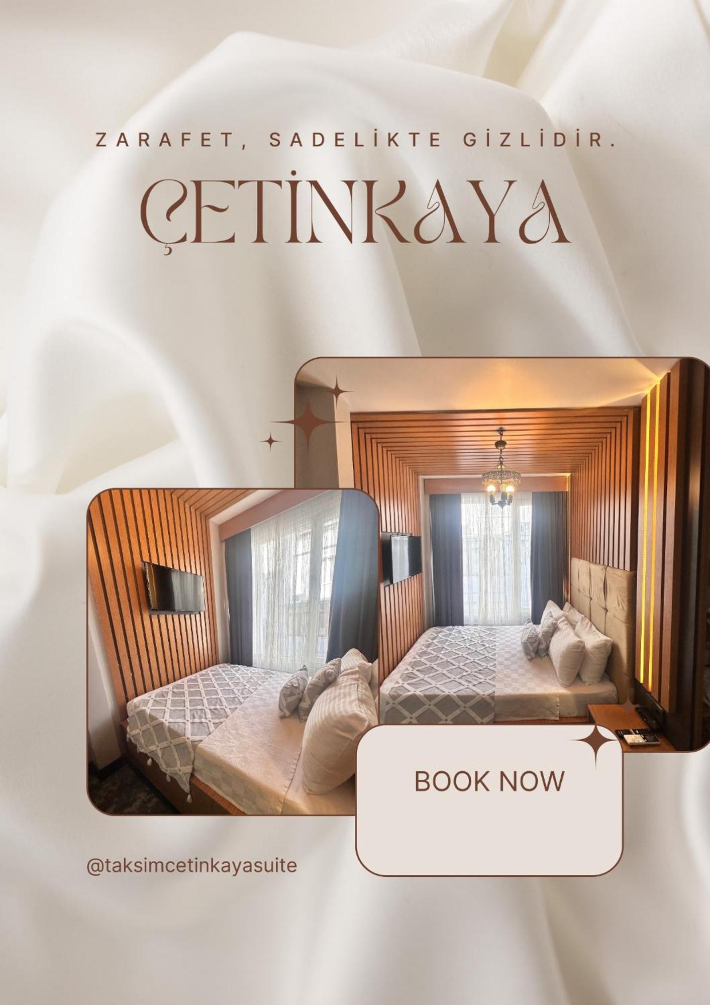 Taksim Cetinkaya Suite Provincia di Provincia di Istanbul Esterno foto